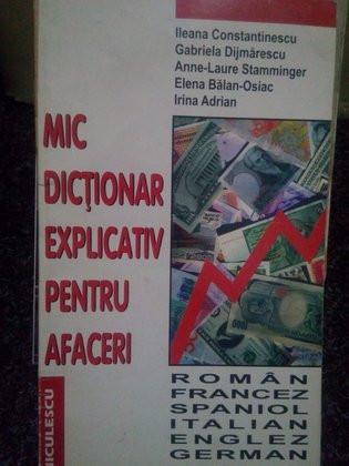 Mic dictionar explicativ pentru afaceri