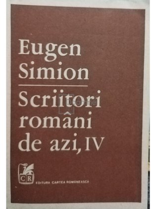 SCRIITORI ROMANI DE AZI, VOL. IV