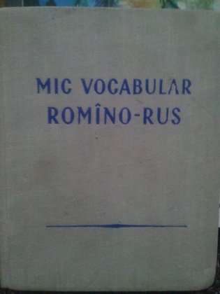 Mic vocabular romanorus