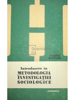 Introducere în metodologia investigației sociologice