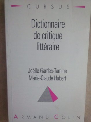 Dictionnaire de critique litteraire