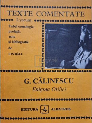 G. Calinescu - Enigma Otiliei