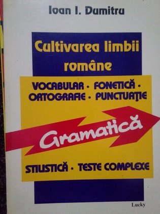 Cultivarea limbii romane