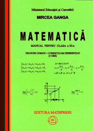 Matematica Clasa a 11a. Trunchi Comun+ Curriculum Diferentiat 3 Ore