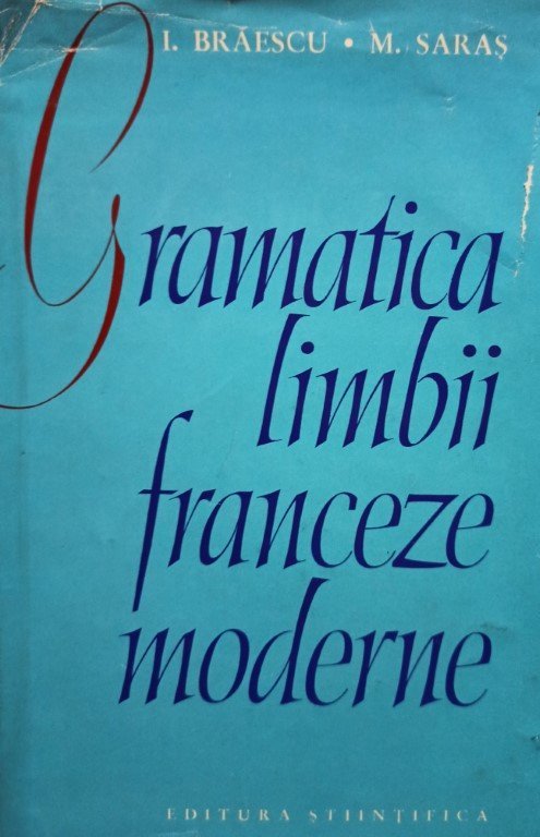 Gramatica limbii franceze moderne