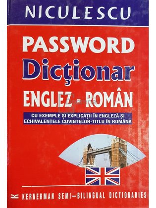 Password - Dictionar englez-roman cu exemple si explicatii
