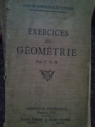 Exercices de geometrie, septieme edition