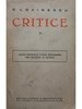 Critice, vol. X