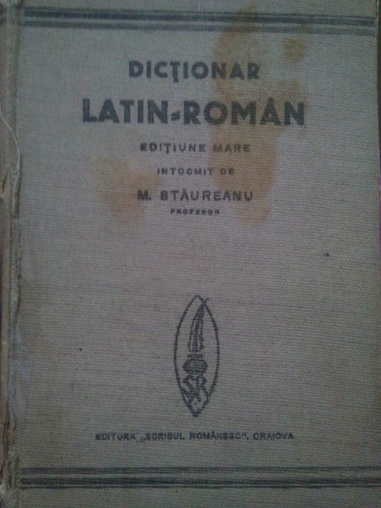 Dictionar latinroman