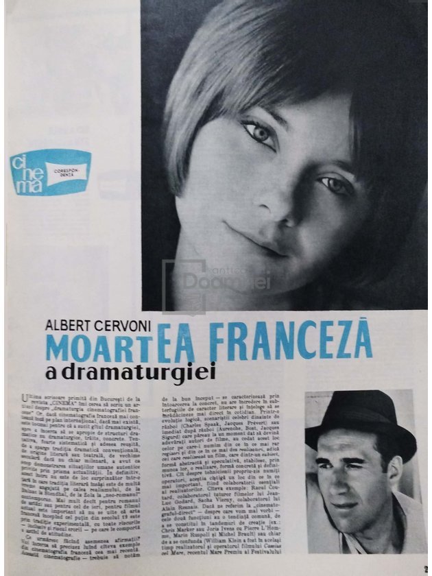 Revista lunara de cultura cinematografica, nr. 3 (27), martie 1965
