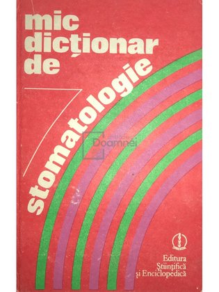 Mic dicționar de stomatologie