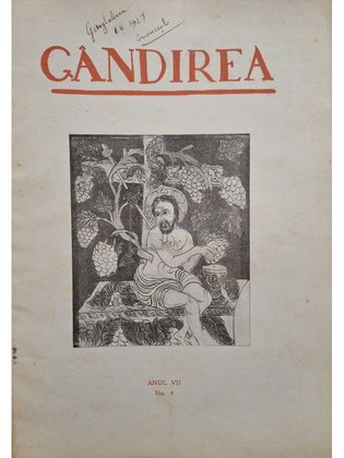 Revista Gandirea, anul VII, nr. 4