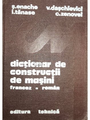 Dicționar de construcții de mașini francez-român