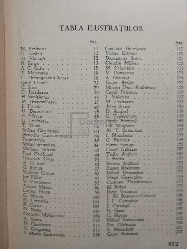 Istoria literaturii romane contemporane 1900 - 1937