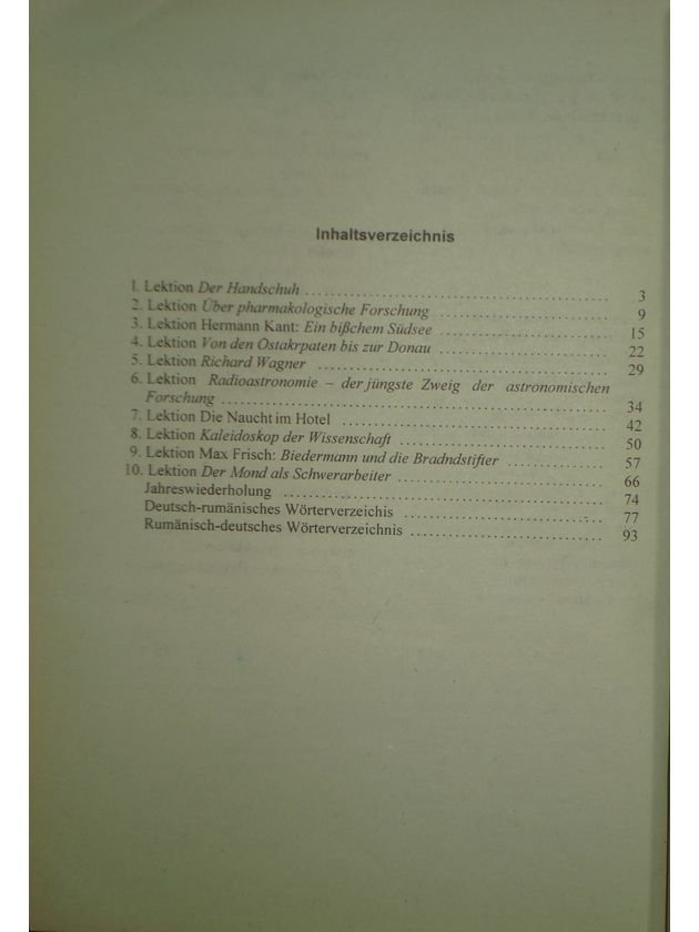 Limba germana - Manual pentru clasa a XII-a