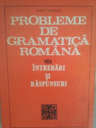 Probleme de gramatica romana