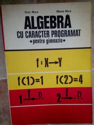 Algebra cu caracter programat