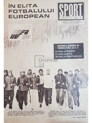 Revista Sport, anul 1984, 12 numere