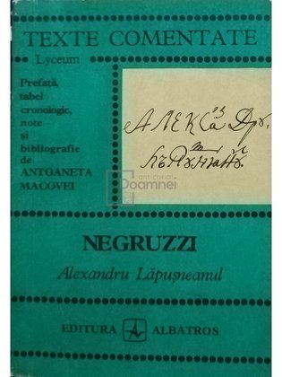 Negruzzi - Alexandru Lapusneanul