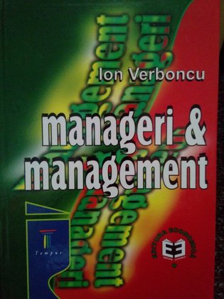 Manageri si management
