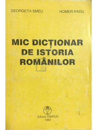 Mic dicționar de istoria românilor