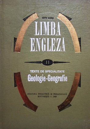 Limba engleza - Texte de specialitate GeologieGeografie