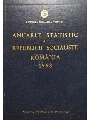 Anuarul statistic al Republicii Socialiste Romania 1968