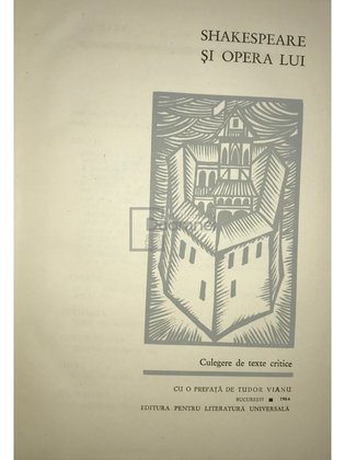 Shakespeare și opera lui - Culegere de texte critice
