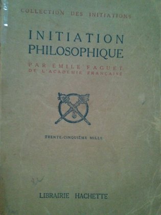 Initiation philosophique
