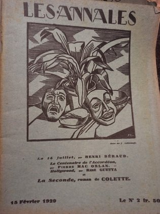 Les annales politiques et litteraires, nr. 2, 15 Fevrier 1929