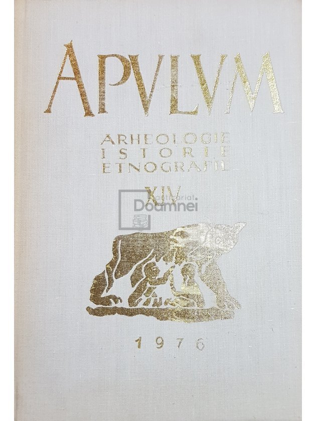 Apulum, vol. XIV