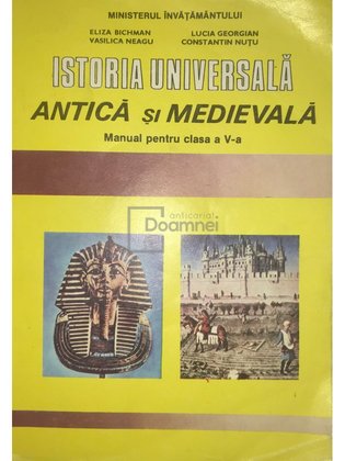 Istoria universală, antică și medievală. Manual pentru clasa a V-a